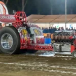 Compétition de tracteur pulling. Règlement de l'épreuve.
